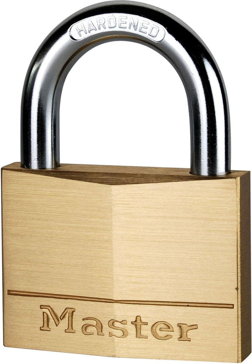 Masterlock Master Lock Vorhängeschloss 60 mm aus massivem Messing 140 EUR