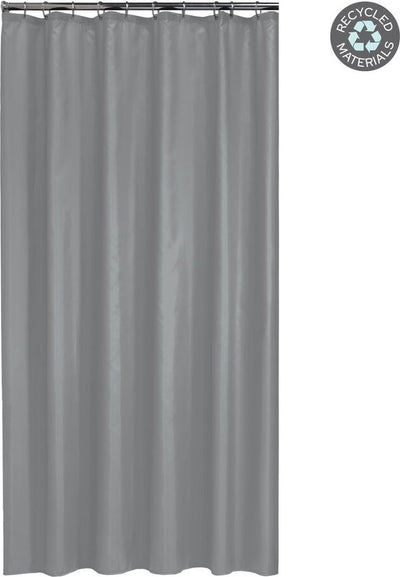 Sealskin Cosima – Duschvorhang 180 x 200 cm – 70 % recyceltes Peva – Grau
