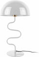 Leitmotiv Tischlampe Twist - weiß - 31x31x54cm - skandinavisch