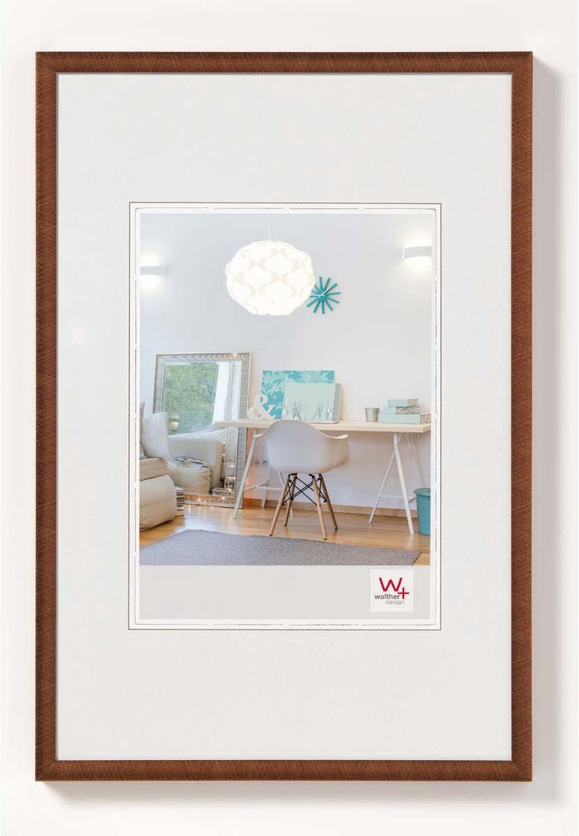 Walther New Lifestyle - Kunststoffrahmen - Fotogröße 30x40 cm - Bronze