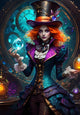 Bluebird-Puzzle Victoria – Steampunk-Kollektion – 1000 Teile.