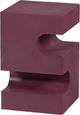 Woood Jessa Beistelltisch – Metall – Lilabraun – 48 x 30 x 30