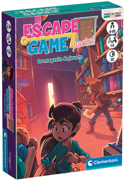 Clementoni Escape Game Pocket Le Magasin de Jouets (Französisch)