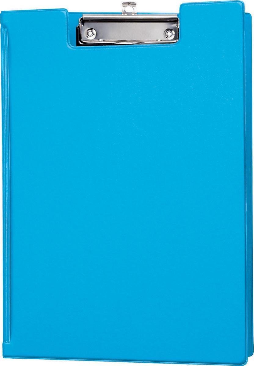 Maul - Klemmmappe A4 Hochformat neonhellblau | 12 Stück