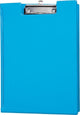 Maul - Klemmmappe A4 Hochformat neonhellblau | 12 Stück