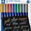 Quantore Kalligraphie Pennies Metallic Set - 10 Farben