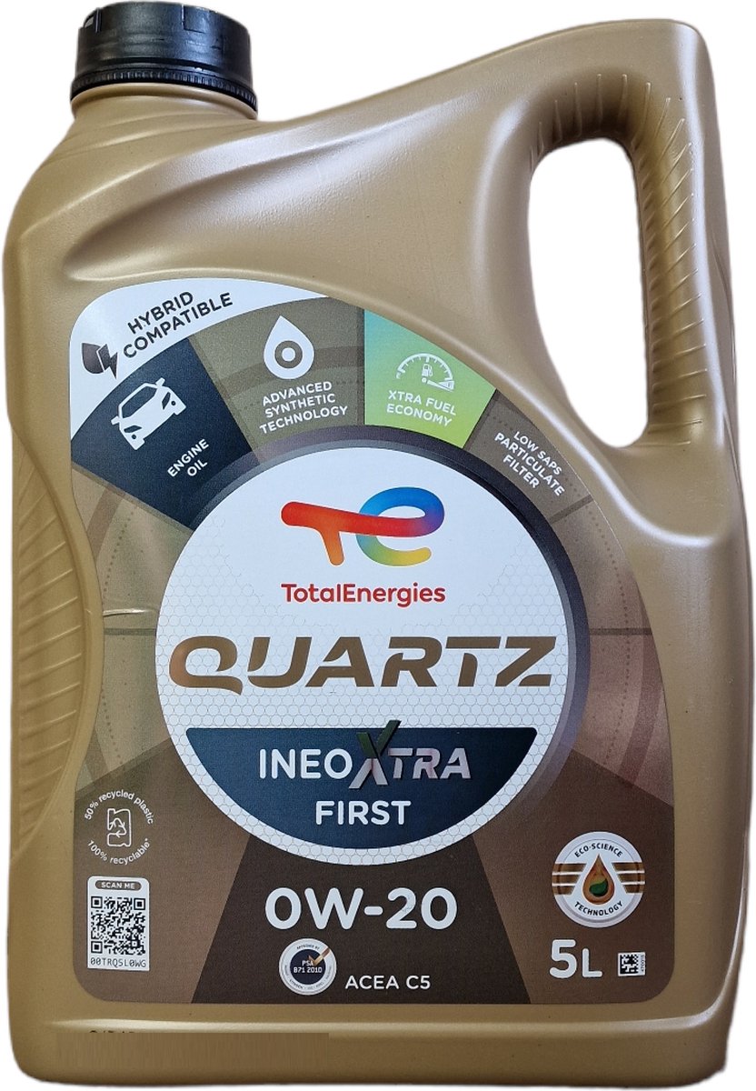 Gesamtquarz ineo xtra first 0w-20 - 5l