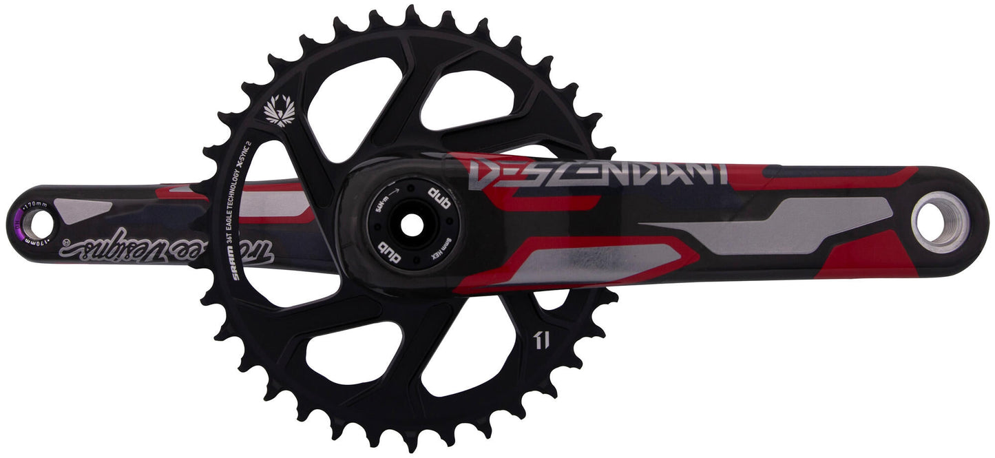 Trurvativ Cranket Truv.Desc.Troy Lee D. Eagle DH Dub83 36T