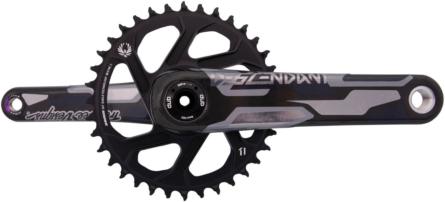 Trurvativ Cranket Truv.Desc.Troy Lee D. Eagle DH Dub83 36T