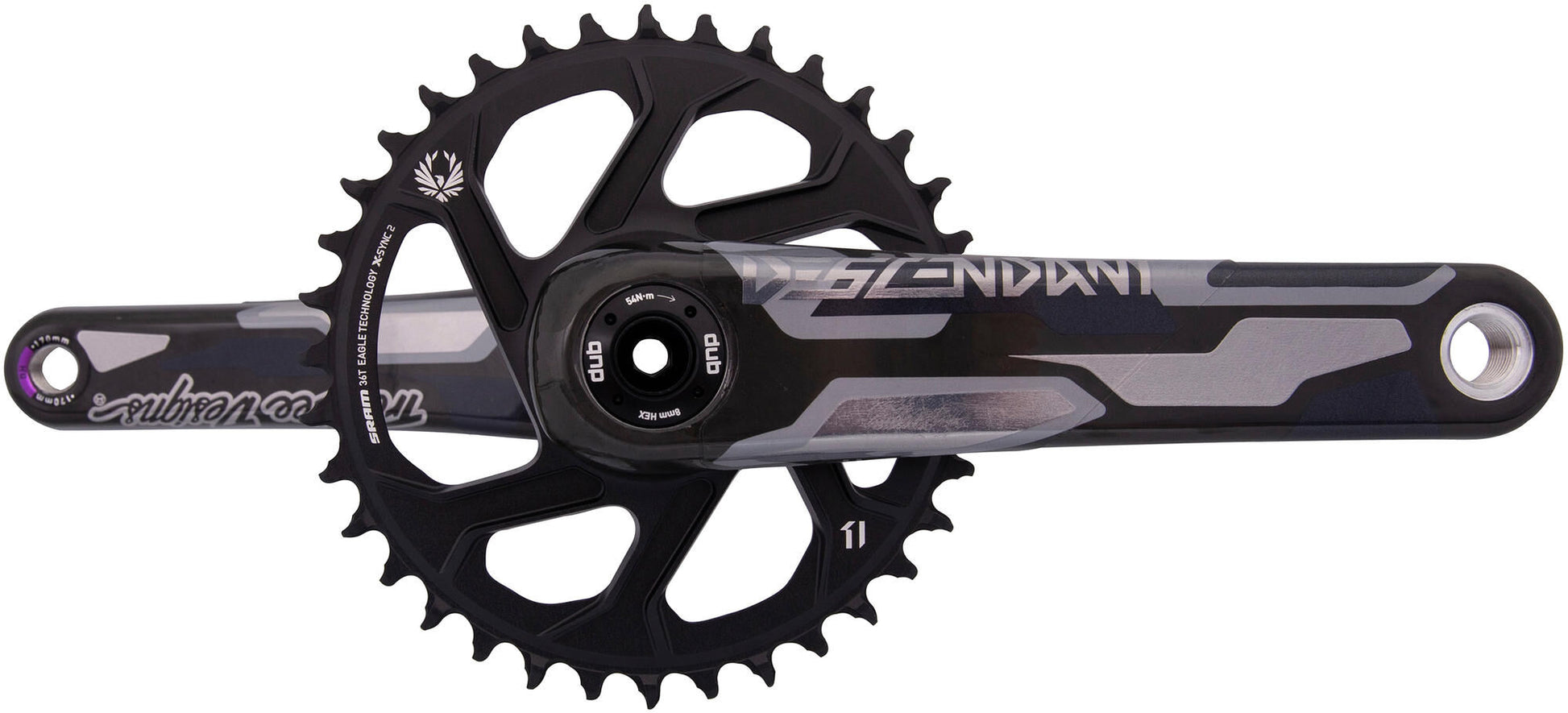 Trurvativ Cranket Truv.Desc.Troy Lee D. Eagle DH Dub83 36T