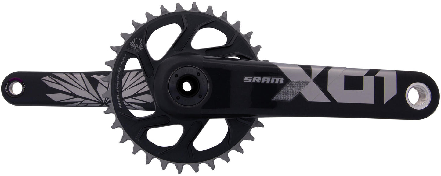 SRAM Cranket X01 Eagle 32T 170 -mm -Mondpolar