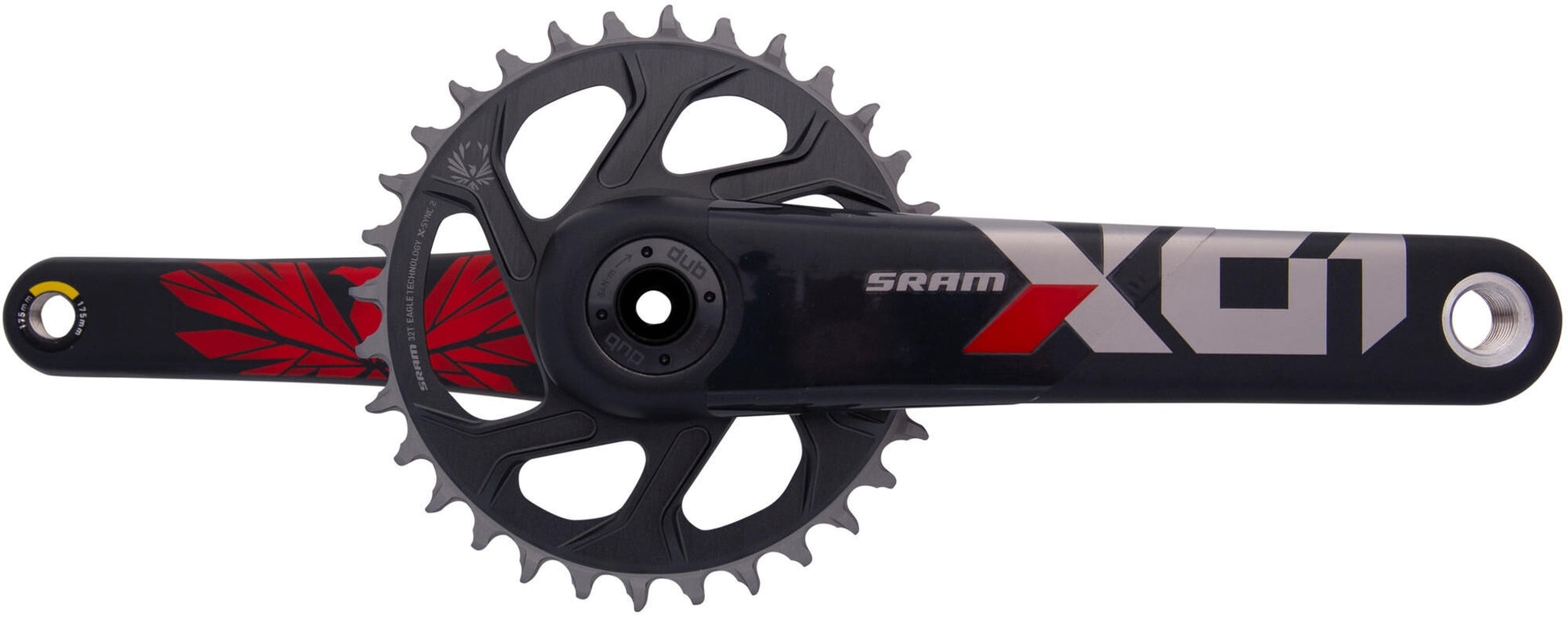 Sram Kurbelgarnitur x01 Eagle Kurbelgarnitur x01 Eagle 32t Super Boost+ 175mm