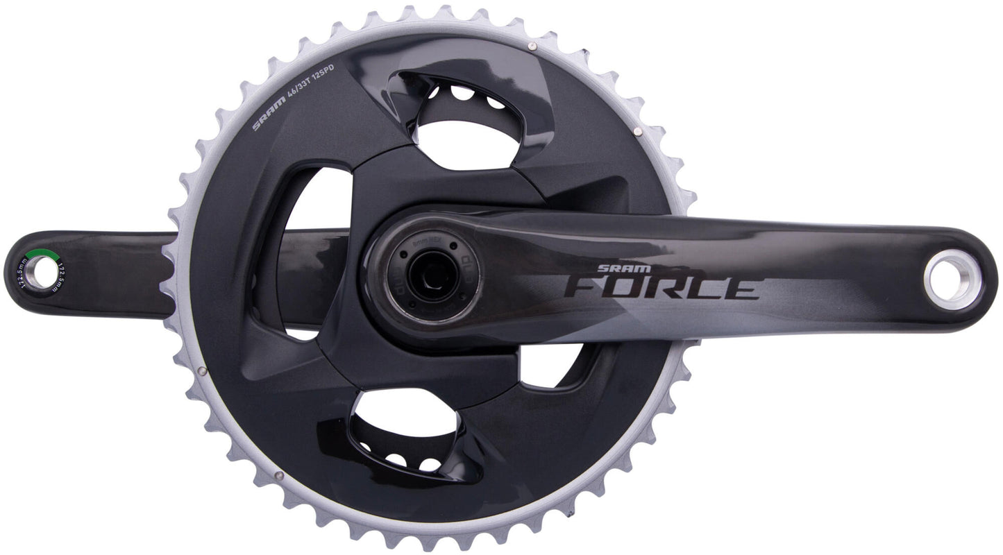Sram Kurbelgarnitur Force Axs Krg Force Axs Dub 46 33 z. 172,5 mm Glanz