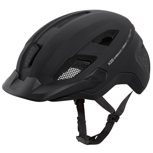 Ked Fahrradhelm Embrace Urban – M (54–58 cm) – Mattschwarz