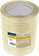 Raadhuis Beutelverschlussband – transparentes PP – 9 mm x 66 m – schrumpfbar mit 16 Rollen – Beutelverschlussband – rd-351363-16