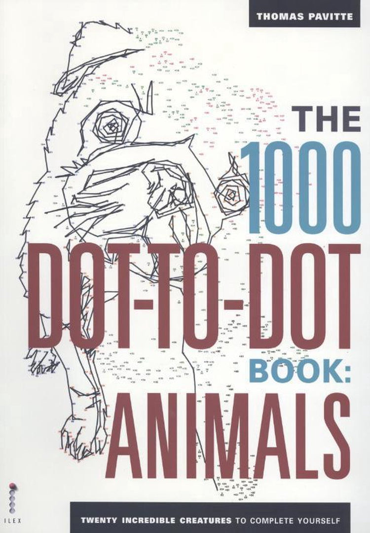 Ohne Markenzeichen, das 1000-Punkt-zu-Punkt-Buch – Tiere – 20 Zeichnungen