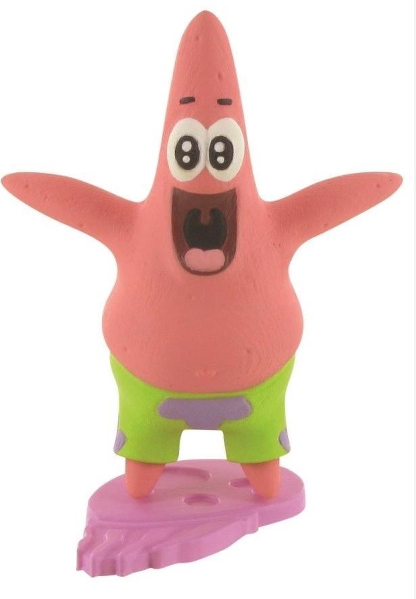 Comansi Spielfigur SpongeBob Patrick 7 cm rosa