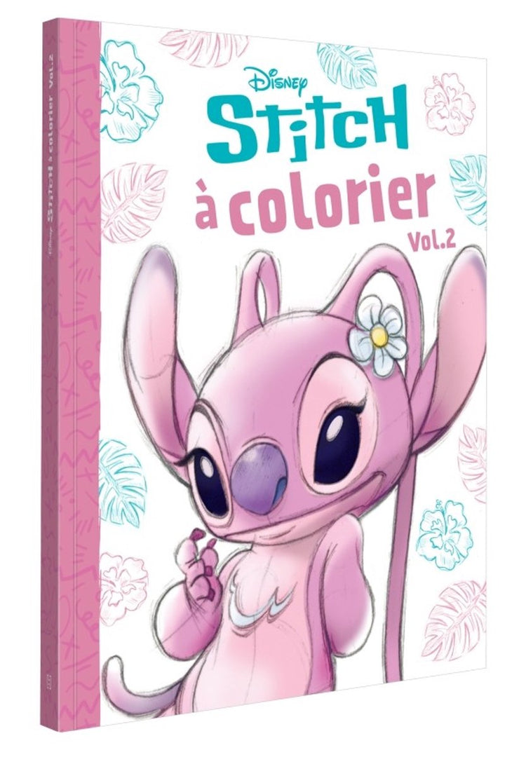 Hachette – Jeunesse Stitch a Colorier – Bd. 2 - Disney - Hachette - Malbuch für Kinder ab 6 Jahren