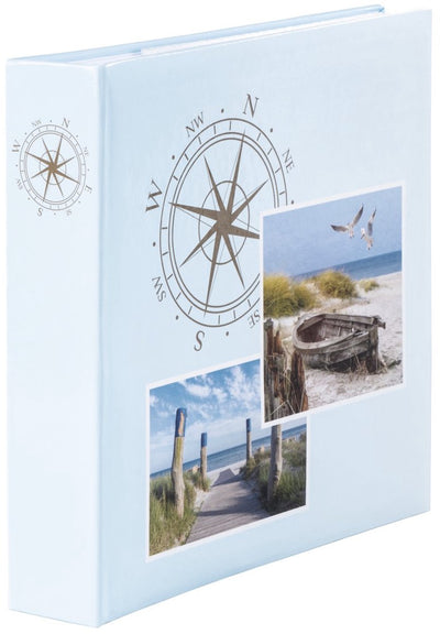 Hama Einsteckalbum - Kompass - 10x15 - 200 Seiten - Weiß