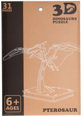 Hölzerner 3D -Puzzle Dinosaurus - afbeelding 1