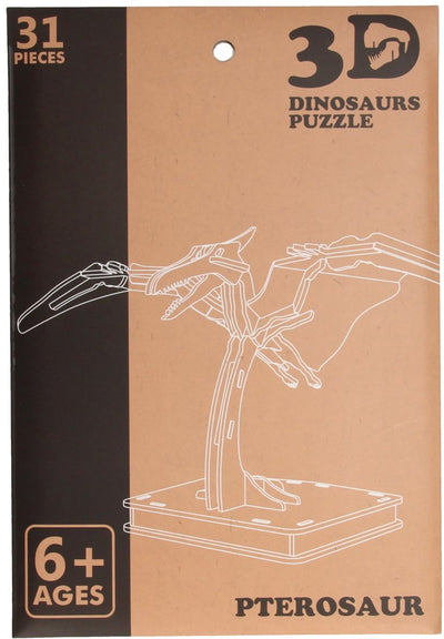 Hölzerner 3D -Puzzle Dinosaurus