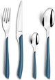 Amefa Besteck Eclat Marineblau Metall (24 Stück)