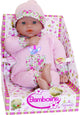 Dimian Stoffpuppe mit Babygeräuschen – Amore – 38 cm.