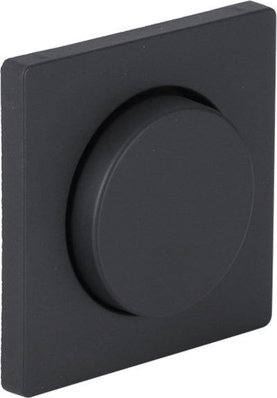Berker q1 Zentralplatte - mit Taste - Dimmer - Anthrazit