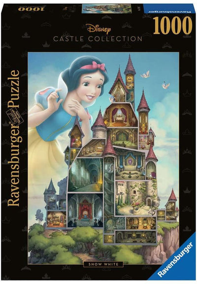 Ravensburger Puzzle Disney Burgen - Schneewittchen, 1000st.