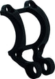 Vorbaukappe Ergotec Octopus Integra 31,8 mm Schwarz