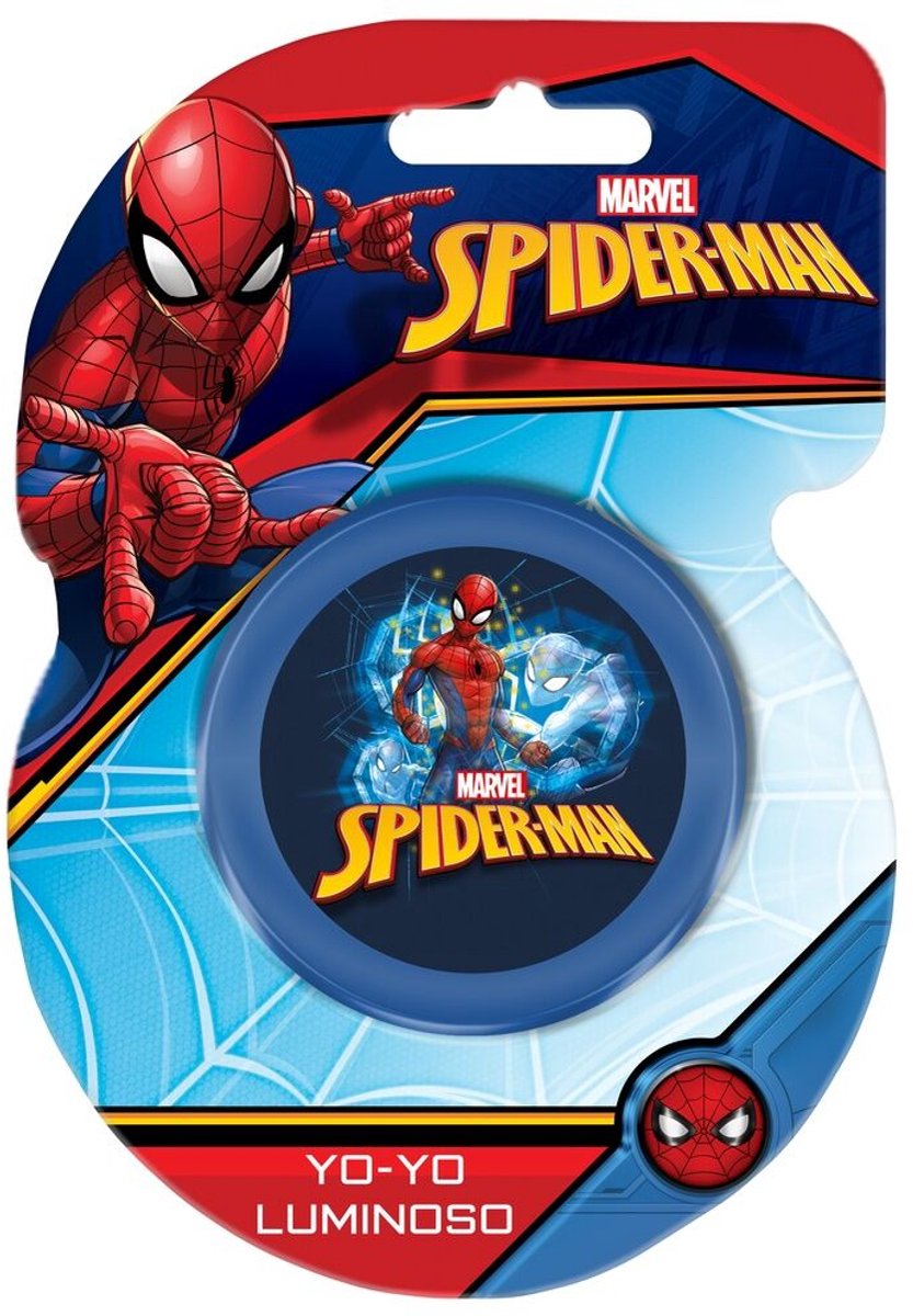 Spider-Man Spiderman leuchtendes Yo-Yo – Marvel-Yo-Yo mit hellroten Farben