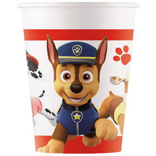 Paw Patrol einsatzbereit Pappbecher 8 Stück 20 | 6 Stück
