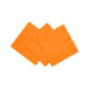 20 3-lagige Papierservietten 24x24 orange | 4 Stück