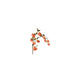 Country Field Kunstblume Physalis bronzefarbene Seide H94cm