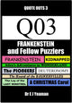 Frankenstein und andere Puzzler (Zitat aus 3)