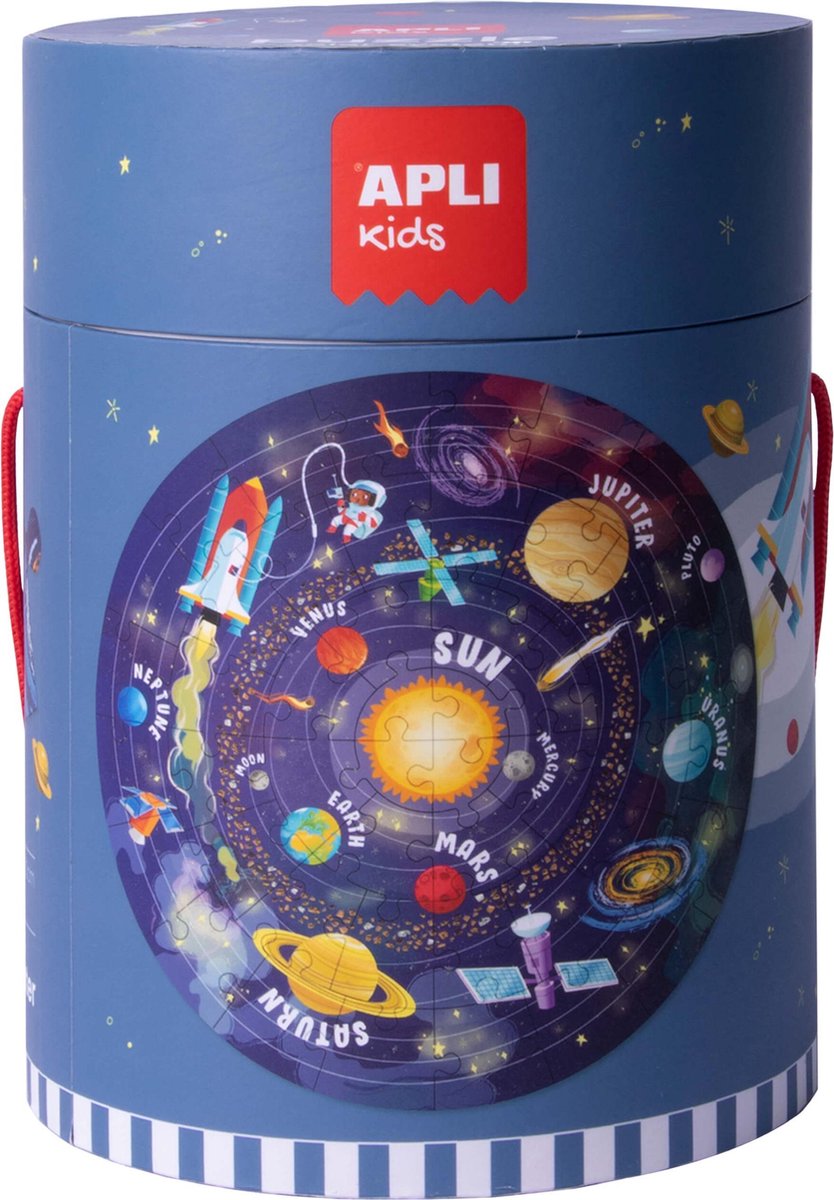 Apli Kinder-Rundpuzzle Sonnensystem