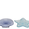 Decoris Tellerglas ø14cm Muschel oder Stern