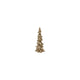 Country Field Country Field Statue Weihnachtsbaum Floris Gold Steingut 10x8x24cm