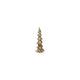 Country Field Country Field Statue Weihnachtsbaum Floris Gold Steingut 14x11x37cm