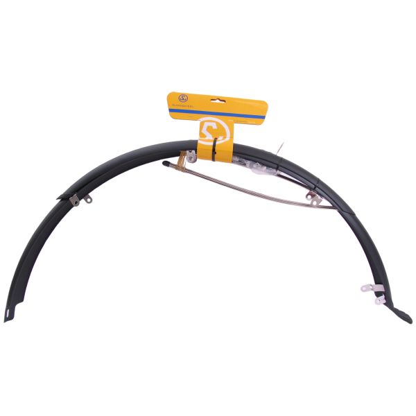 Sunny Radkotflügel aus Kunststoff 28-Zoll mattschwarz 50 mm