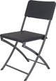 Eurotrail Pavillon-Stuhl im Rattan-Design – Schwarz
