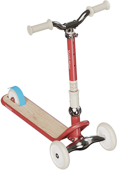 Yvolution – Glider Classic Scooter – Rot – faltbar und verstellbar