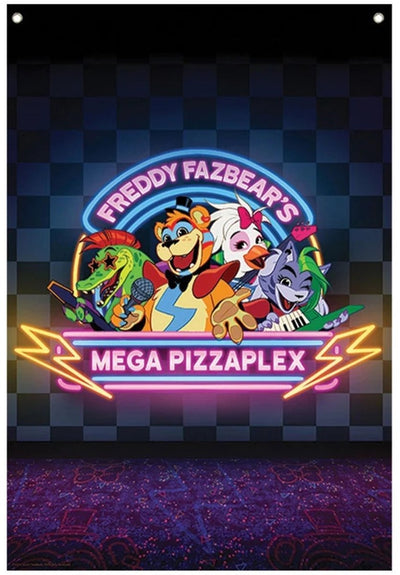 Fanattik Fünf Nächte bei Freddy's Wandbanner-Mega Pizzaplex (Verschiedenes) neu