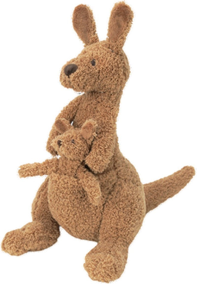 Happy Horse Känguru Kick Kuscheltier 24 cm – braun – Babykuscheltier