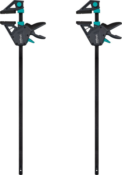 Wolfcraft – 2 Klebeklemmen Pro Max – 700 mm – 8667060