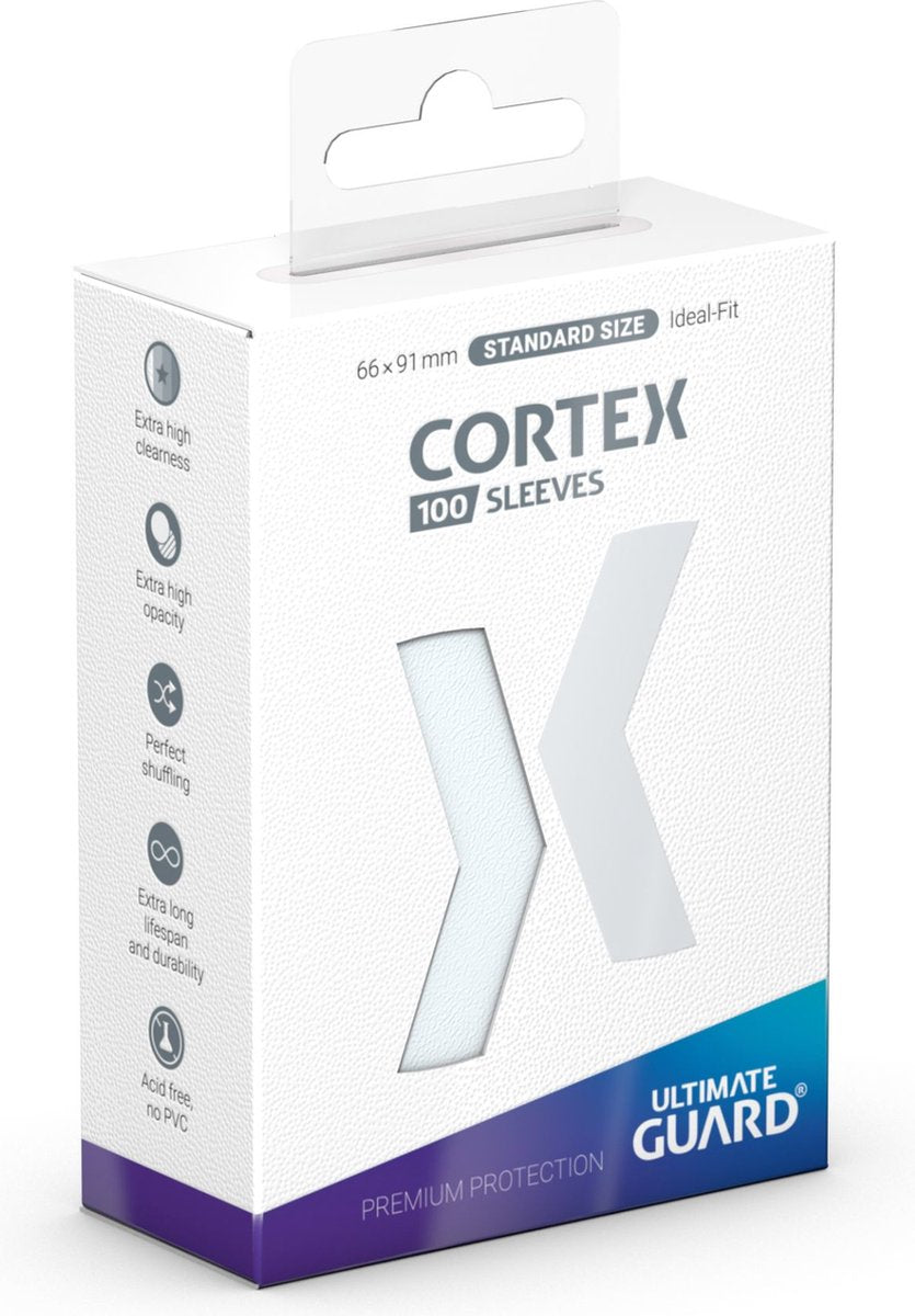 Ultimate Guard Cortex-Ärmel Standardgröße (100) – transparent