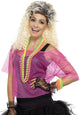 Smiffys Netz-Top neonpink – Größe M L