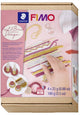 Fimo-Anleitungsset „Strickzopfdesign“