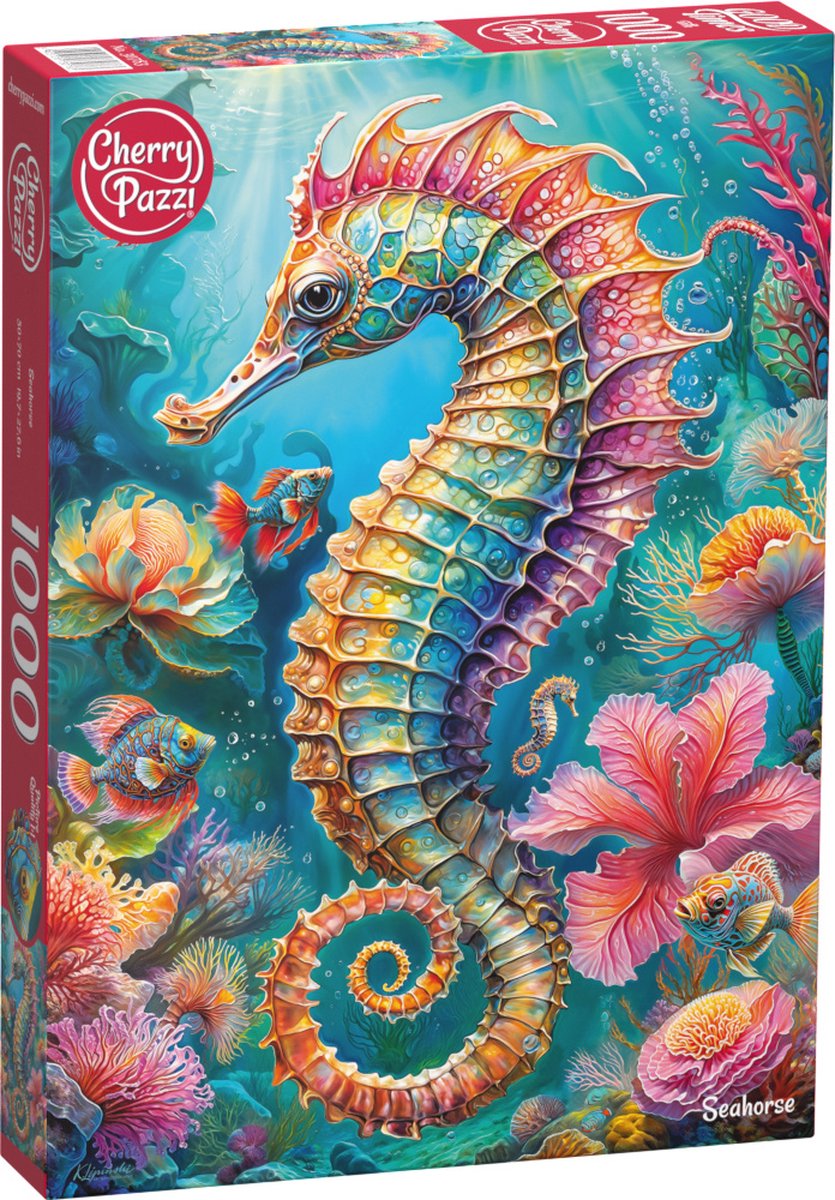 Cherrypazzi Seepferdchen-Puzzle 1000 Teile