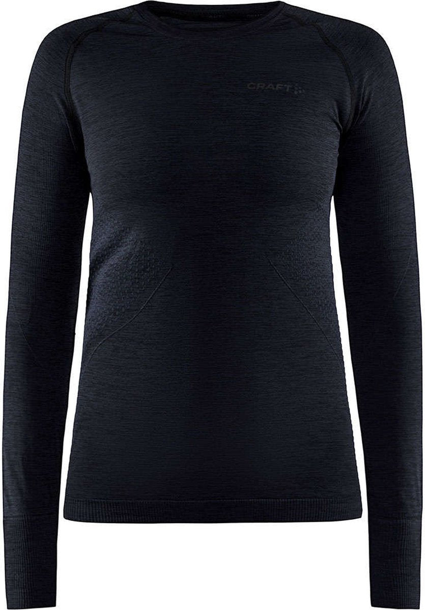 Craft Core Dry Active Comfort Ls W Damen-Thermoshirt – Schwarz